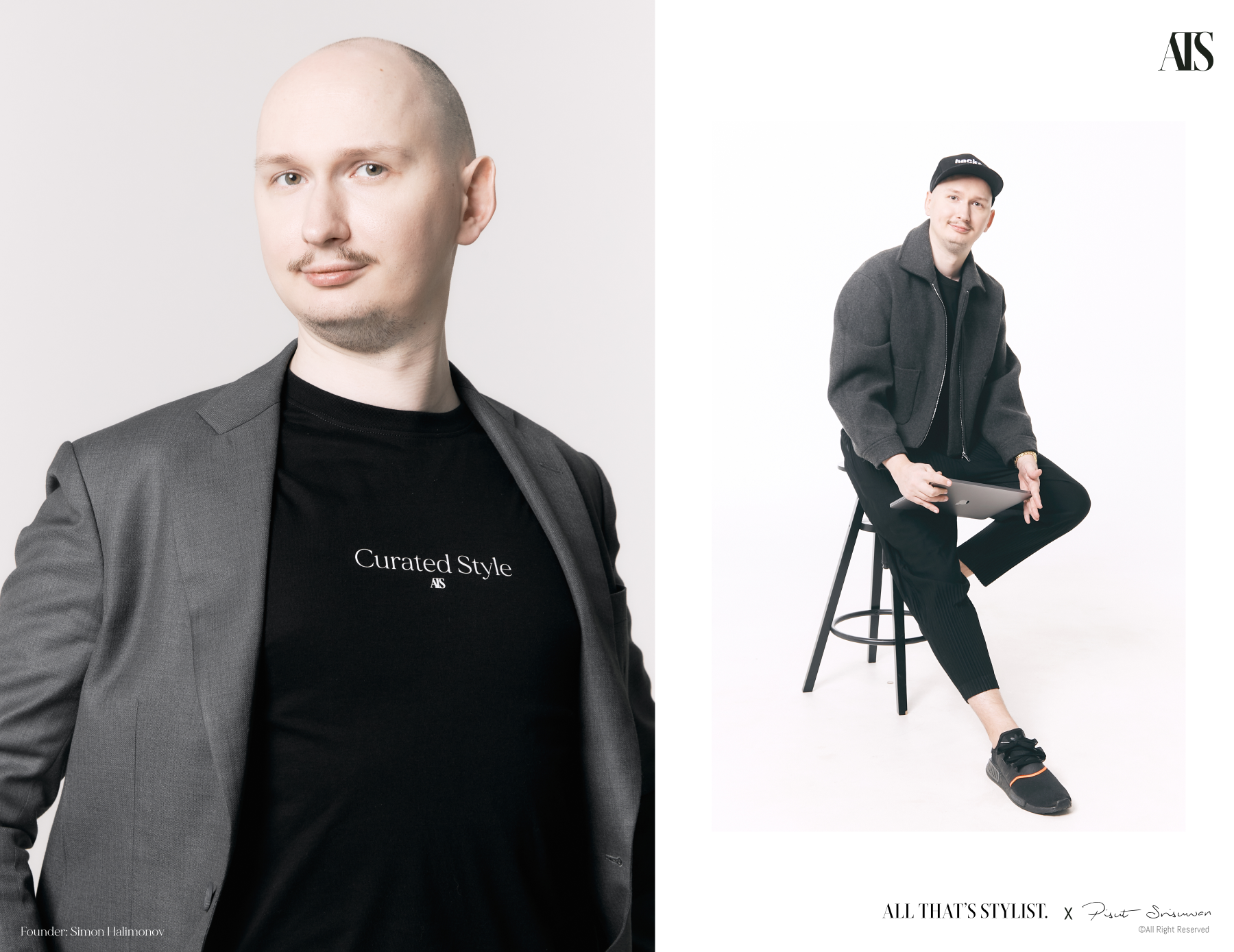 All That's Stylist x Pisuto profile photo shooting 2 ถ่ายโปรไฟล์ All That's Stylist x Pisuto profile photo shooting 1 personal stylist