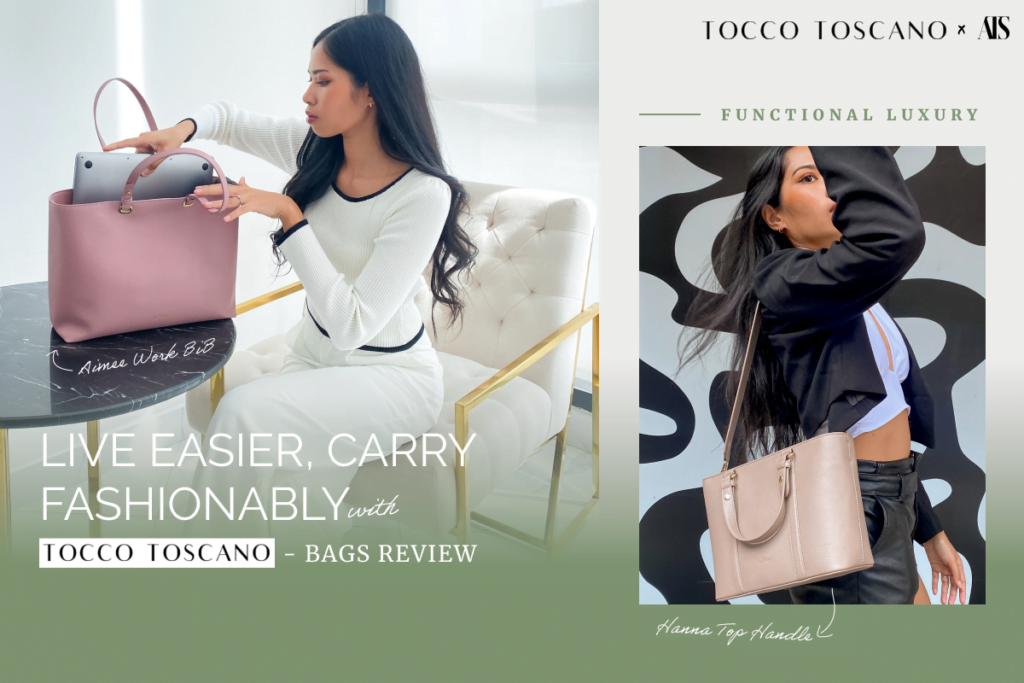 รีวิวกระเป๋า Tocco Toscano รุ่น Tocco toscano Aimee Work BiB และ Tocco toscano Hanna Top Handle